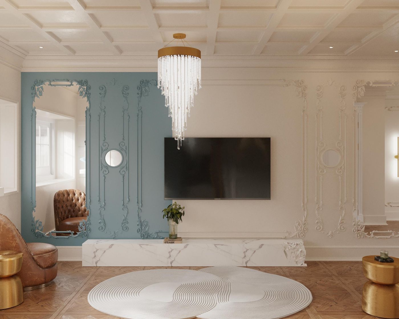 CFC: Living room, the media wall