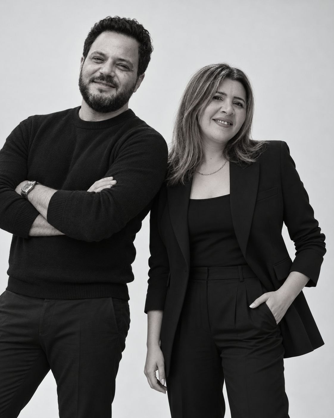 Eng. Hisham Ghoneim and Nihal Farouk, the founders of Sie