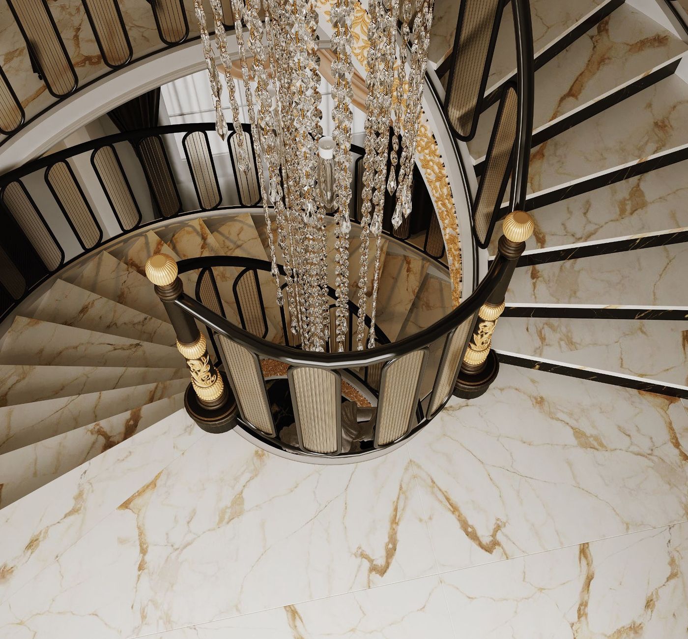 CFC: Looking down the stairwell