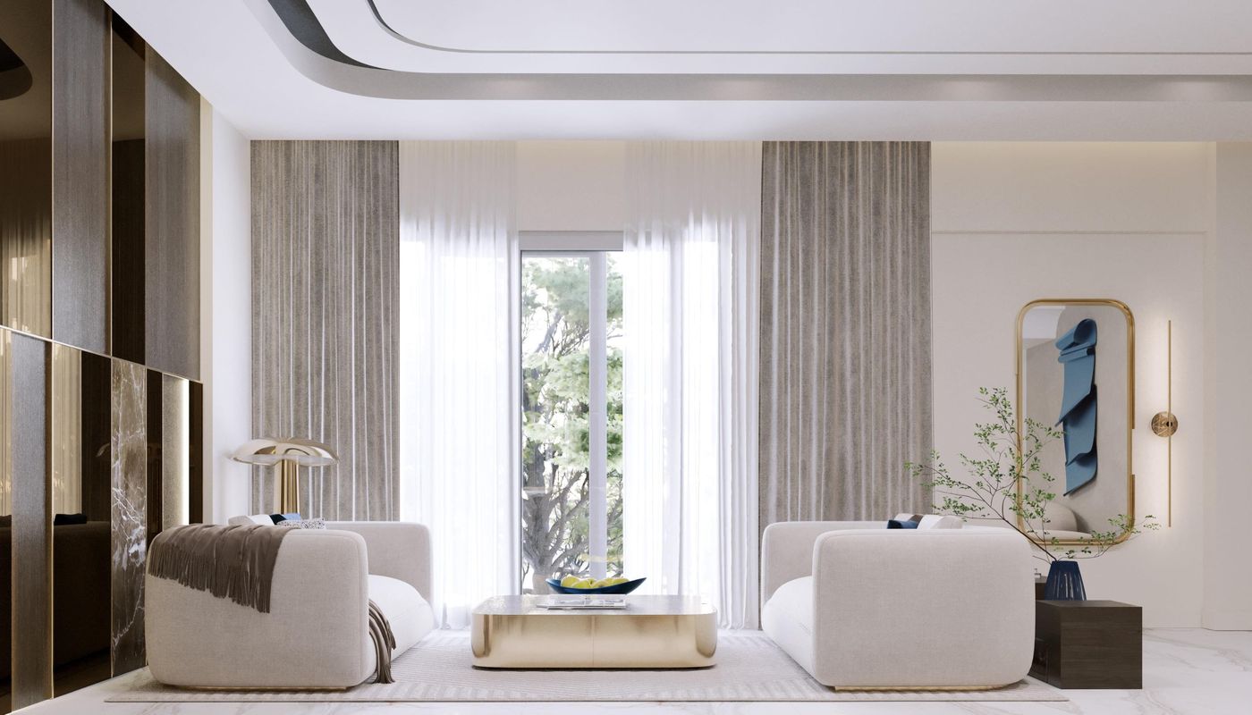 Mountain View: Living area by the window